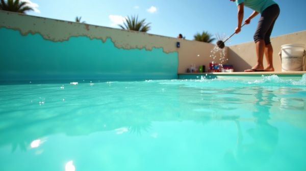 Rénover une coque de piscine pour améliorer son étanchéité